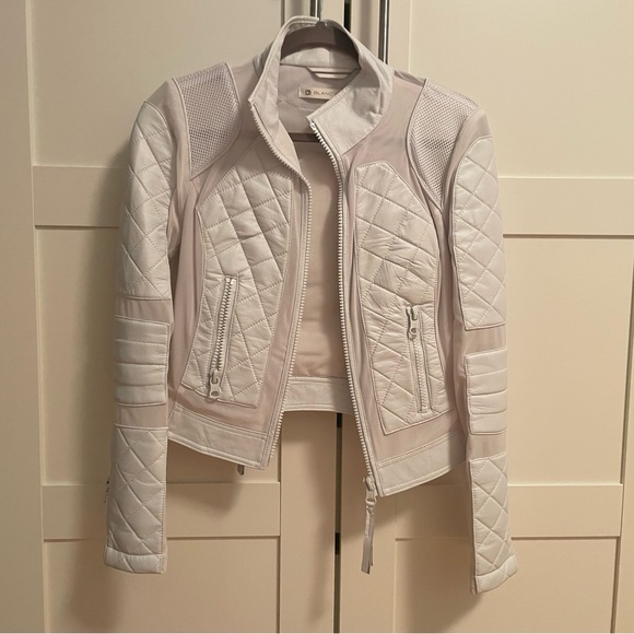 Blanc noir leather jacket. Excellent condition - Picture 1 of 5